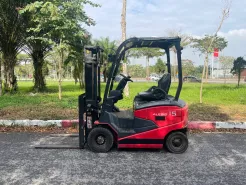 Xe Nâng Điện cũ ngồi lái 1.5T, Nichiyu FB15PN-80-300 hàng Nhật Bãi chưa qua sử dụng tại Việt Nam,sản xuất năm 2021
