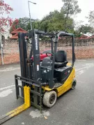 Xe Nâng Điện cũ ngồi lái 1.5T, Komatsu FB15-12 hàng Nhật Bãi chưa qua sử dụng tại Việt Nam sản xuất 2019