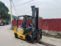 Xe Nâng Điện cũ ngồi lái 3.0T, Komatsu FE30-1 hàng Nhật Bãi chưa qua sử dụng tại Việt Nam,sản xuất năm 2018
