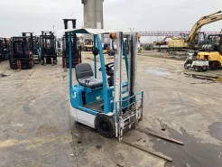 Xe Nâng Điện cũ ngồi lái 500Kg, Toyota 3FBK5 hàng Nhật Bãi chưa qua sử dụng tại Việt Nam sản xuất 2002