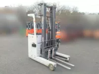 Xe Nâng Điện cũ đứng lái 1.8T, Nichiyu FBRW18-80BC-600M hàng Nhật Bãi chưa qua sử dụng tại Việt Nam,sản xuất năm 2018