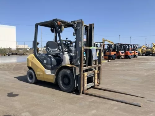 Xe nâng dầu Nhật Bãi 2.5 T, Komatsu FD25HT-17 hàng đã qua sử dụng (Nhật Bản) sản xuất 2010