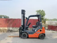 Xe nâng dầu Nhật Bãi 1.5 T, Toyota 02-8FD15 hàng đã qua sử dụng (Nhật Bản) sản xuất 2018 mã TV.D106