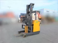 Xe nâng điện cũ đứng lái 2.0T KOMATSU model FB20PL-4, hàng đã qua sử dụng (Nhật Bản) sản xuất 2011