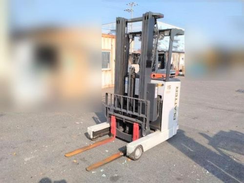 Xe Nâng Điện cũ đứng lái 1.5T, Nichiyu FBRMW15-85B-550M hàng Nhật Bãi chưa qua sử dụng tại Việt Nam sản xuất 2019