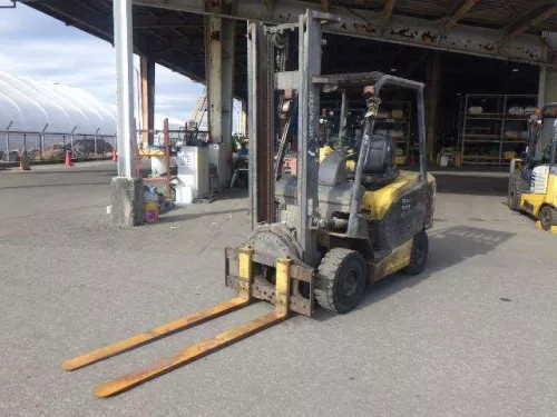 Xe Nâng Điện cũ ngồi lái 2.5T, Komatsu FE25-2 hàng Nhật Bãi chưa qua sử dụng tại Việt Nam sản xuất 2022