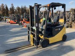 Xe nâng điện cũ ngồi lái 1.5T, KOMATSU FB15-12, hàng đã qua sử dụng (Nhật Bản) sản xuất năm 2017