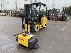 Xe Nâng Điện cũ ngồi lái 2.5T, Komatsu FE25-1 hàng Nhật Bãi chưa qua sử dụng tại Việt Nam sản xuất 2021