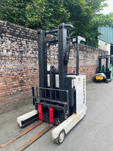 Xe Nâng Điện cũ đứng lái 1.5T, Nichiyu FBRMW15-85B-550M hàng Nhật Bãi chưa qua sử dụng tại Việt Nam sản xuất 2019