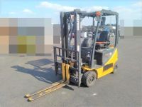 Xe Nâng Điện cũ ngồi lái 1.5T, Komatsu FB15-12 hàng Nhật Bãi chưa qua sử dụng tại Việt Nam sản xuất 2018