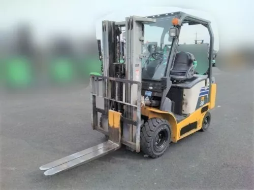 Xe Nâng Điện cũ ngồi lái 2.0T, Komatsu FB20-12 hàng Nhật Bãi chưa qua sử dụng tại Việt Nam sản xuất 2015