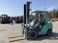 Xe nâng dầu Nhật Bãi 3.5T, Mitsubishi FDE35AT hàng đã qua sử dụng (Nhật Bản) sản xuất 2021