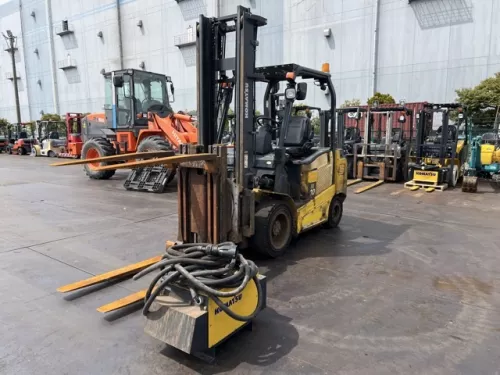 Xe Nâng Điện cũ ngồi lái 3.0T, Komatsu FE30-1 hàng Nhật Bãi chưa qua sử dụng tại Việt Nam sản xuất 2021