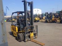 Xe Nâng Điện cũ ngồi lái 2.5T, Komatsu FE25H-1 hàng Nhật Bãi chưa qua sử dụng tại Việt Nam sản xuất 2018