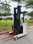 Xe Nâng Điện cũ đứng lái 1.2T, Nichiyu FBRM12-80-600MCS hàng Nhật Bãi chưa qua sử dụng tại Việt Nam, sản xuất năm 2019