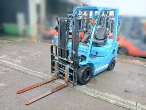Xe nâng dầu Nhật Bãi 1.5 T, Toyota 02-8FD15 hàng đã qua sử dụng (Nhật Bản) sản xuất 2018