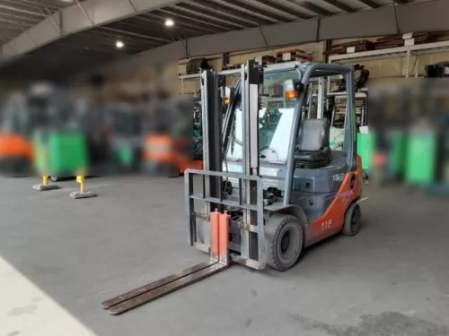 Xe nâng dầu Nhật Bãi 1.5 T, Toyota 02-8FD15 hàng đã qua sử dụng (Nhật Bản) sản xuất 2019