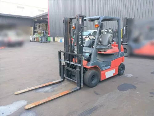 Xe Nâng Điện cũ ngồi lái 2.0T, Toyota 7FBL20 hàng Nhật Bãi chưa qua sử dụng tại Việt Nam sản xuất 2014