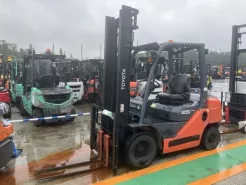 Xe nâng dầu Nhật Bãi 2.5T, Toyota 02-8FD25 chưa sử dụng tại Việt Nam