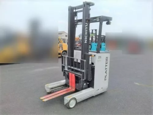 Xe Nâng Điện cũ đứng lái 1.5T, Nichiyu FBRM15-85B-400 sản xuất 2022