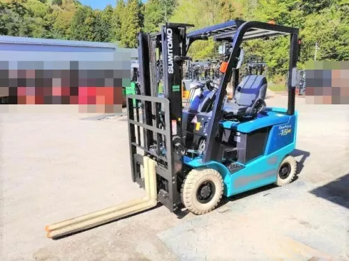 Xe nâng điện cũ ngồi lái 1,5T SUMITOMO 41FB15PXIII sản xuất 2019