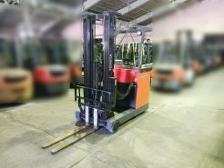 Xe nâng điện cũ đứng lái 1.5T, Toyota 7FBRS15 sản xuất 2013