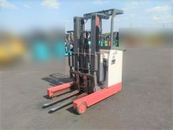 Xe Nâng Điện cũ đứng lái 1.5T, Nichiyu FBRAW15-75-450MCS sản xuất 2014