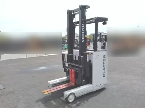 Xe Nâng Điện cũ đứng lái 1.5T, Nichiyu FBRM15-85B-400 sản xuất 2022