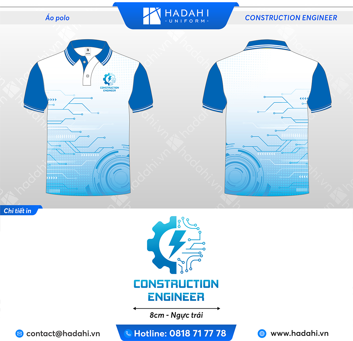 ÁO THUN ĐỒNG PHỤC HADAHI
