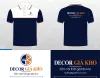 ĐỒNG PHỤC DOANH NGHIỆP
• Loại sản phẩm: Áo thun cổ polo
• Form: Nam - Nữ / Unisex
• Size: Đủ các size từ XS đến 4XL, có size riêng cho trẻ em và khách ngoại cỡ
• Chất liệu vải: Cotton100, Cotton65, Cá sấu 65, Cá sấu PE, Cá sấu Poly, Thun lạnh, Mè. Vải dày
