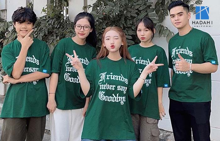 May áo thun đồng phục lớp cần có sự thống nhất của tập thể