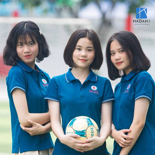 phong cách thiết kế đồng phục học sinh trường THCS Trí Đức