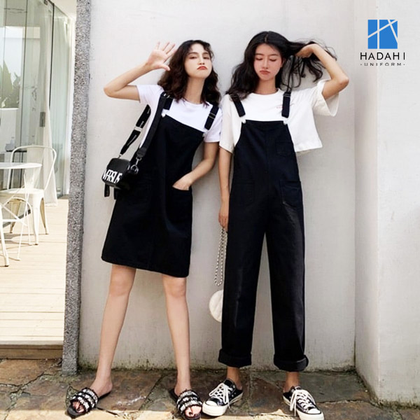 Áo phông công ty phối với Yếm