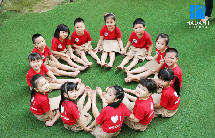 mẫu áo học sinh cấp 1