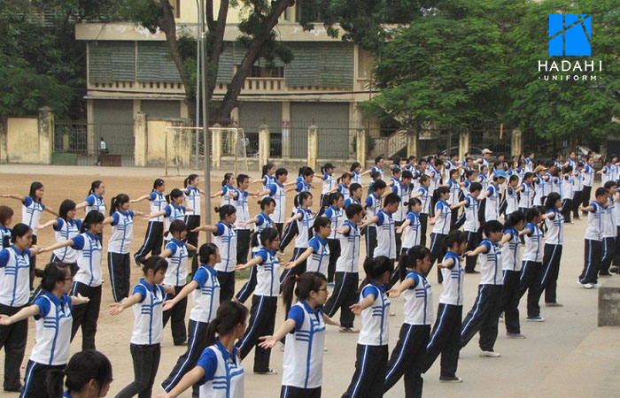 Mẫu áo đồng phục học sinh cấp 2 THCS