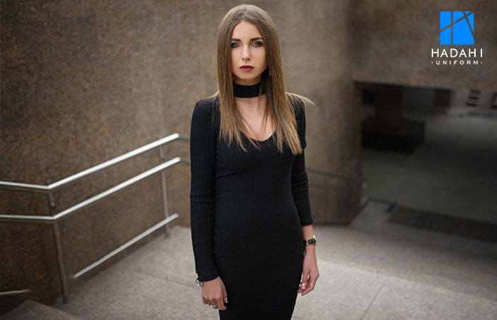 màu đen cho trang phục người béo