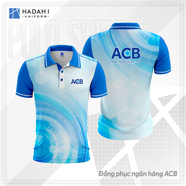 Áo thun đồng phục ngân hàng ACB (New) - Hadahi Uniform