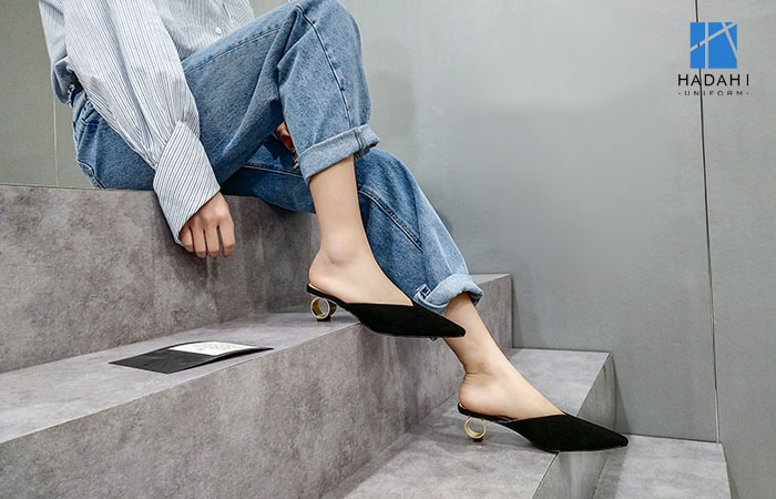 Mules cao gót (Sapo)