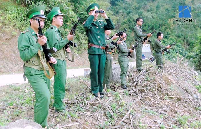 Đồng phục quân đội - lực lượng bộ đội biên phòng 