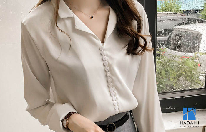 mẫu áo sơ mi nữ công sở đẹp