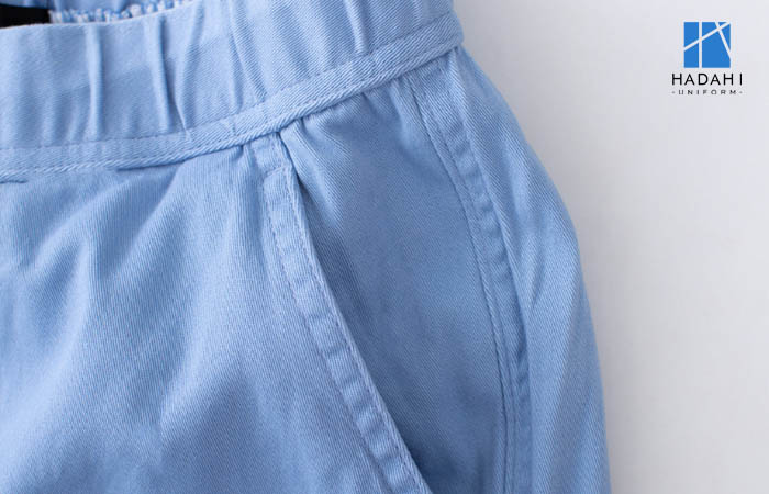 Với vải kaki không thun