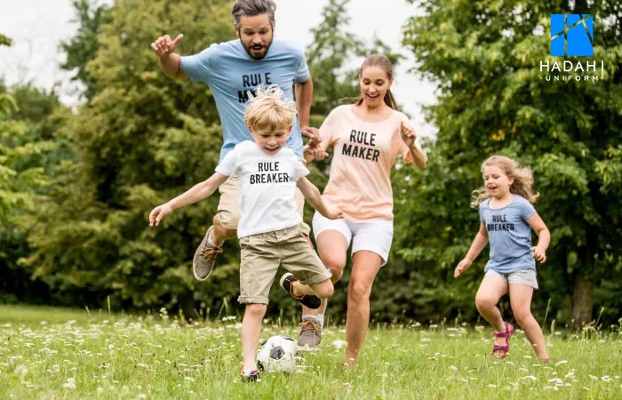 Các tone màu ưu tiên sử dụng cho áo cặp gia đình