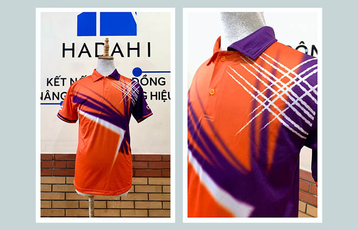 Đồng phục màu cam đẹp tại hadahi