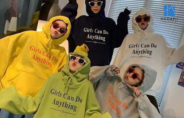 Xưởng may áo khoác Hoodie đồng phục Hadahi Uniform