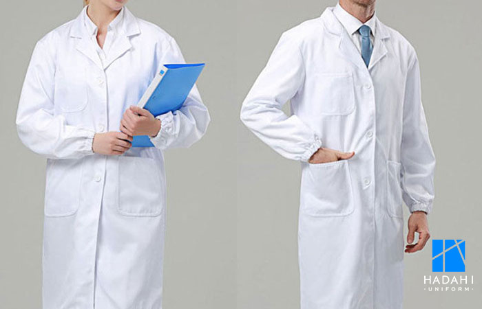 Đối với mẫu đồng phục y tế màu trắng