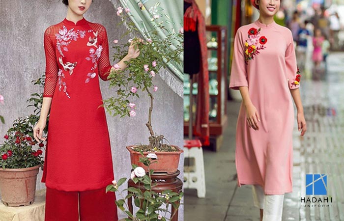 Sẽ không còn đơn điệu với những mẫu áo dài tà ngắn