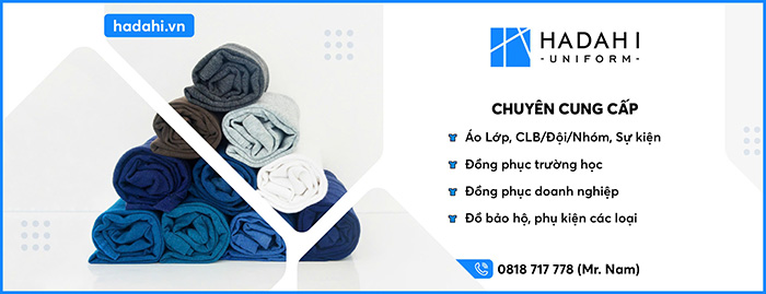 Dịch vụ may áo khoác đồng phục học sinh tại Hadahi Uniform