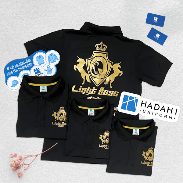 Áo đồng phục lớp màu đen