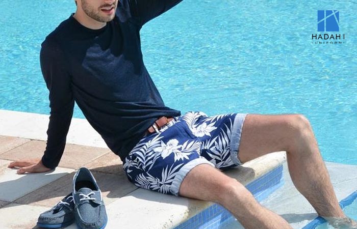 Outfit đi biển quần short năng động