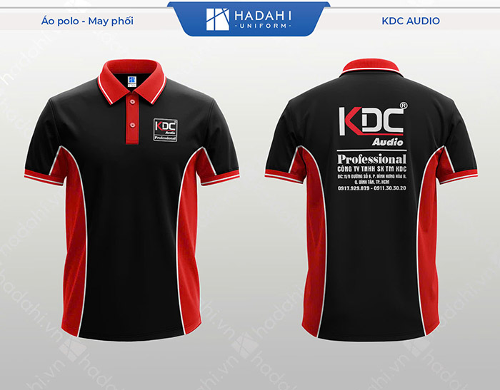 Áo polo đồng phục may phối màu là áo gì?